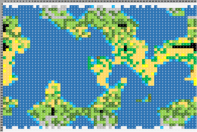 Excel Fantasy Map Goal